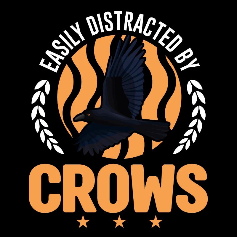 Facilement distrait par Crows Crow Raven Raven Crow