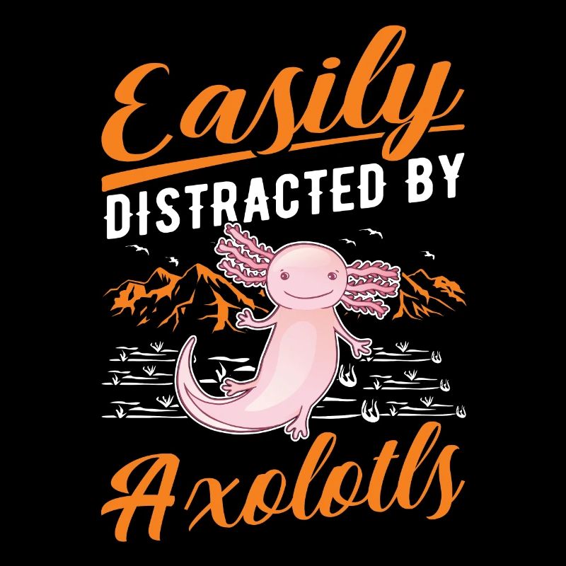 Facilement distrait par Axolotls Tail Luch