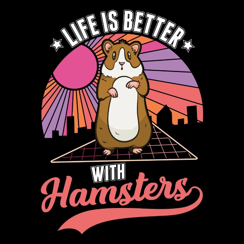 Das Leben ist besser mit einem Hamster