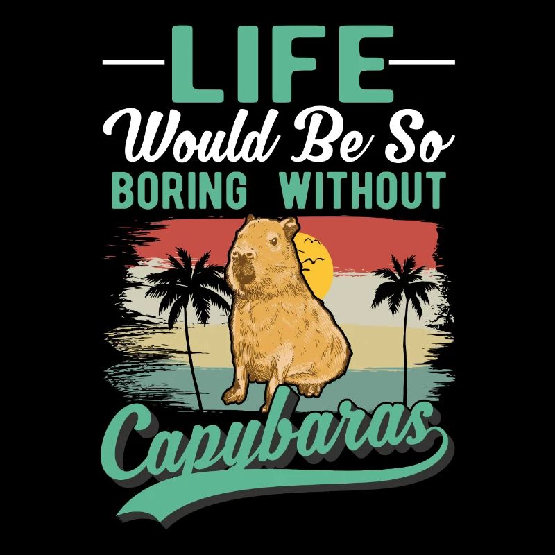 Capybara Geschenk Capibara Wasserschwein