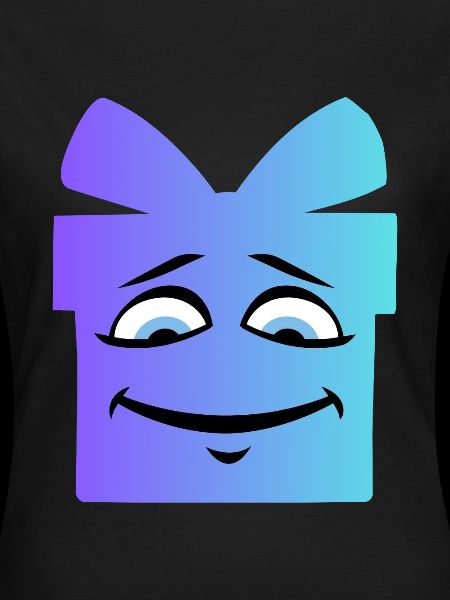 Gradient Smiling Geschenkbox