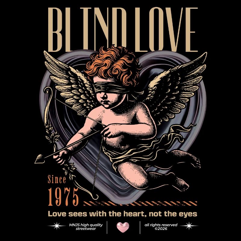 Blind Love 1975 Retro Cupid