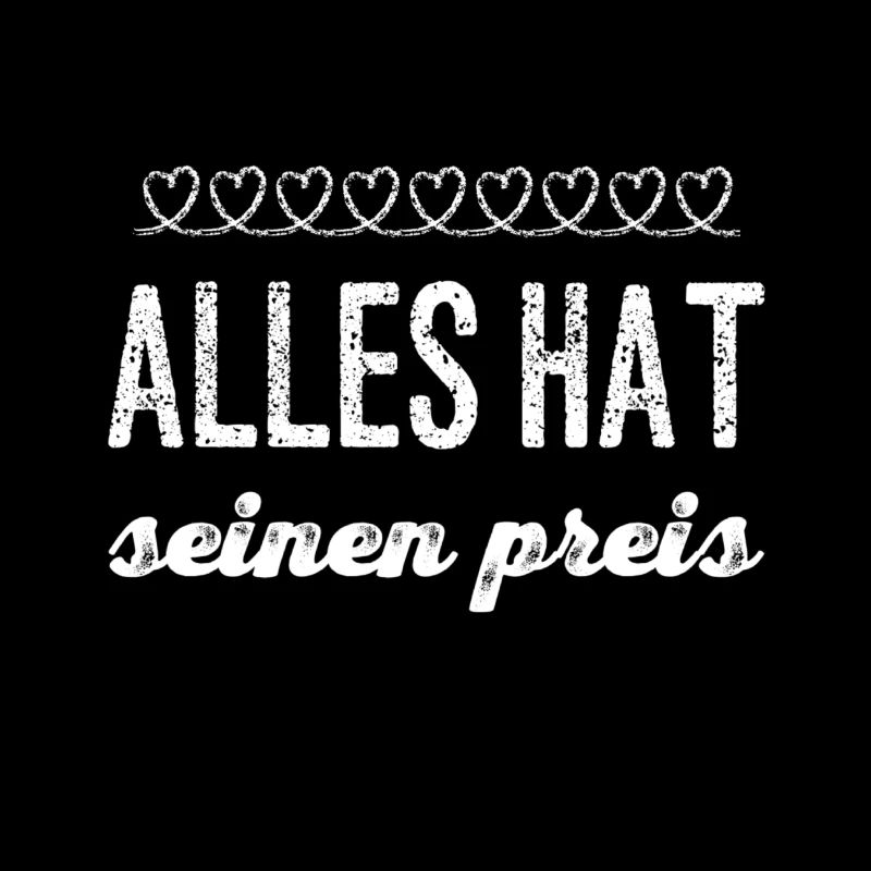bezahle den Preis