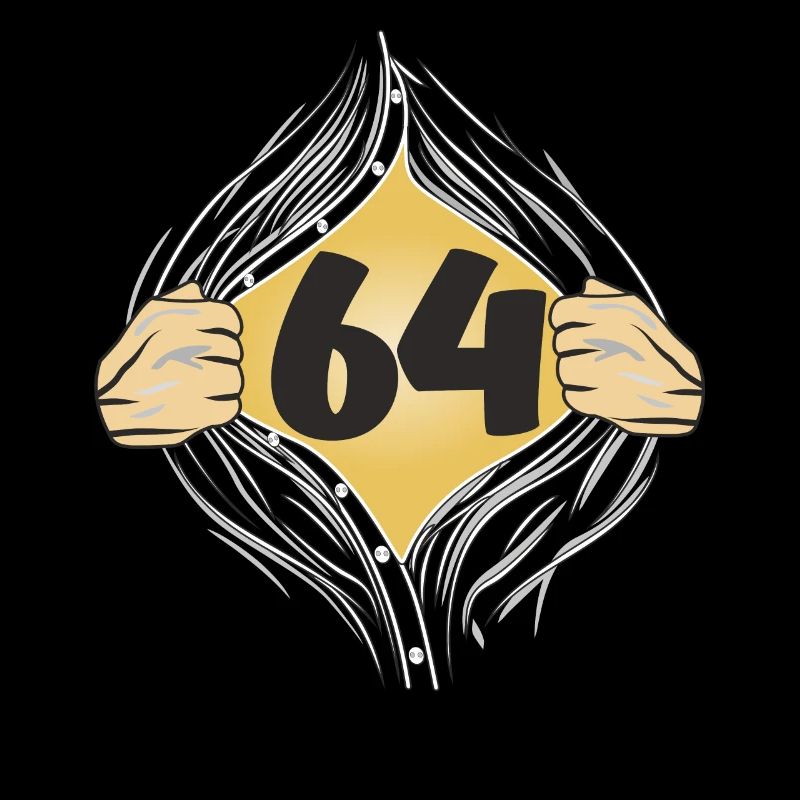 64 SHIRT ON