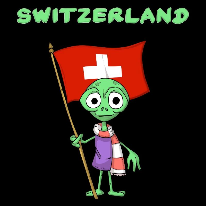 Schweiz Fan / Schweizer Aliens