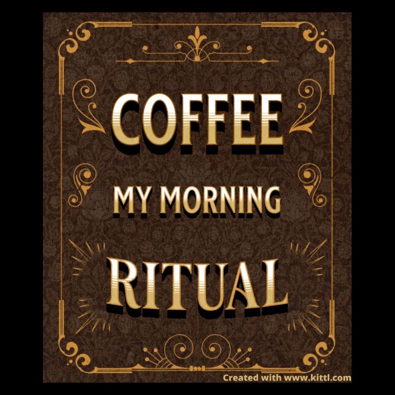 Le café : mon rituel matinal
