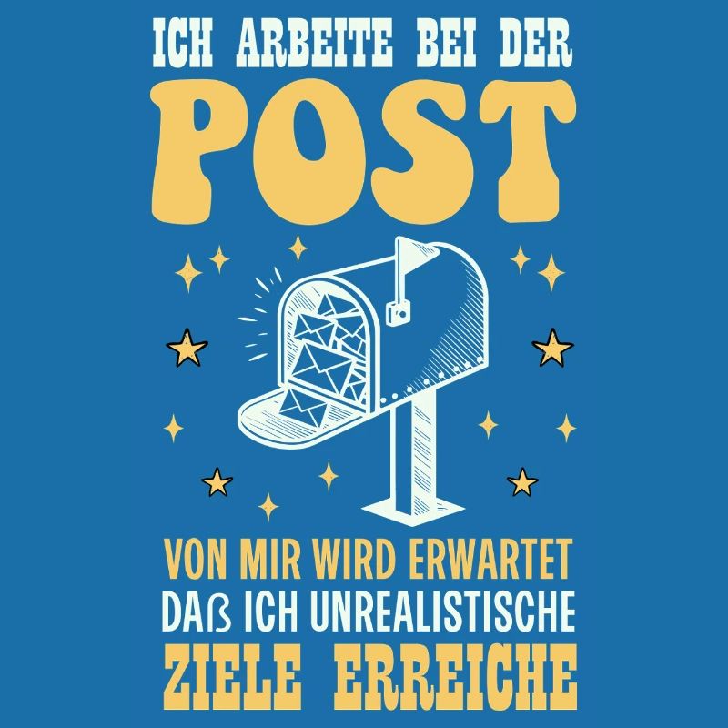 Postboten ICH ARBEITE BEI DER POST VON MIR WIRD