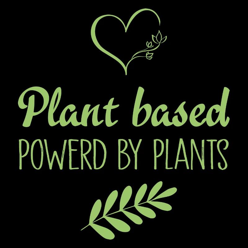 À base de plantes Alimenté par des plantes