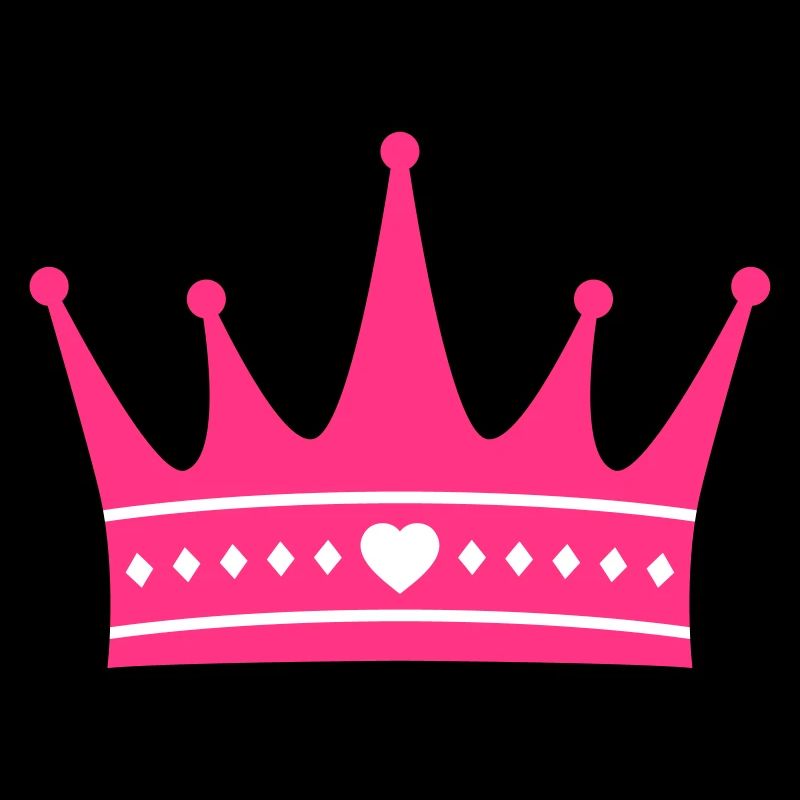 Symbole de couronne de princesse Tiara