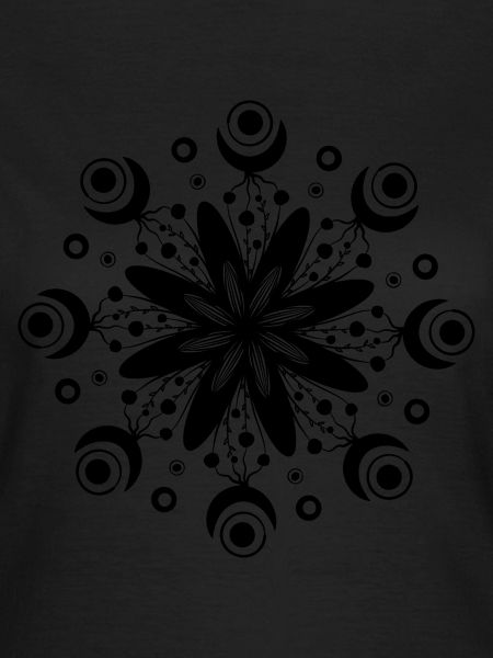 Black mandala