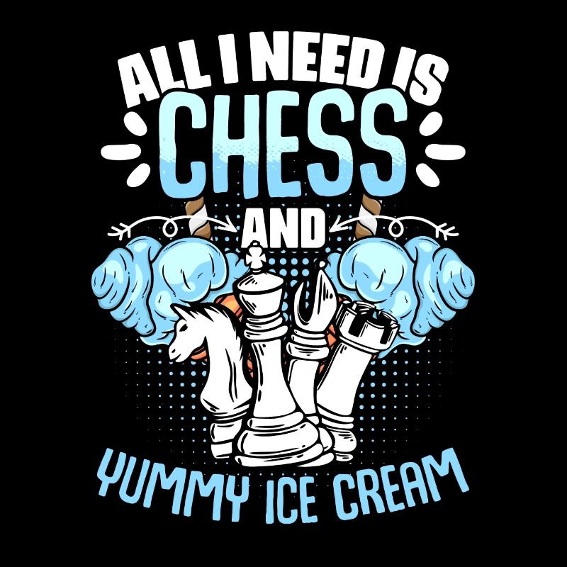 All I Need Is Fun Chessboard Game for a