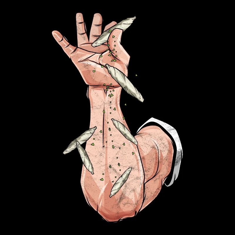 Salt Bae 420 Cannabis Marihuana Geschenk