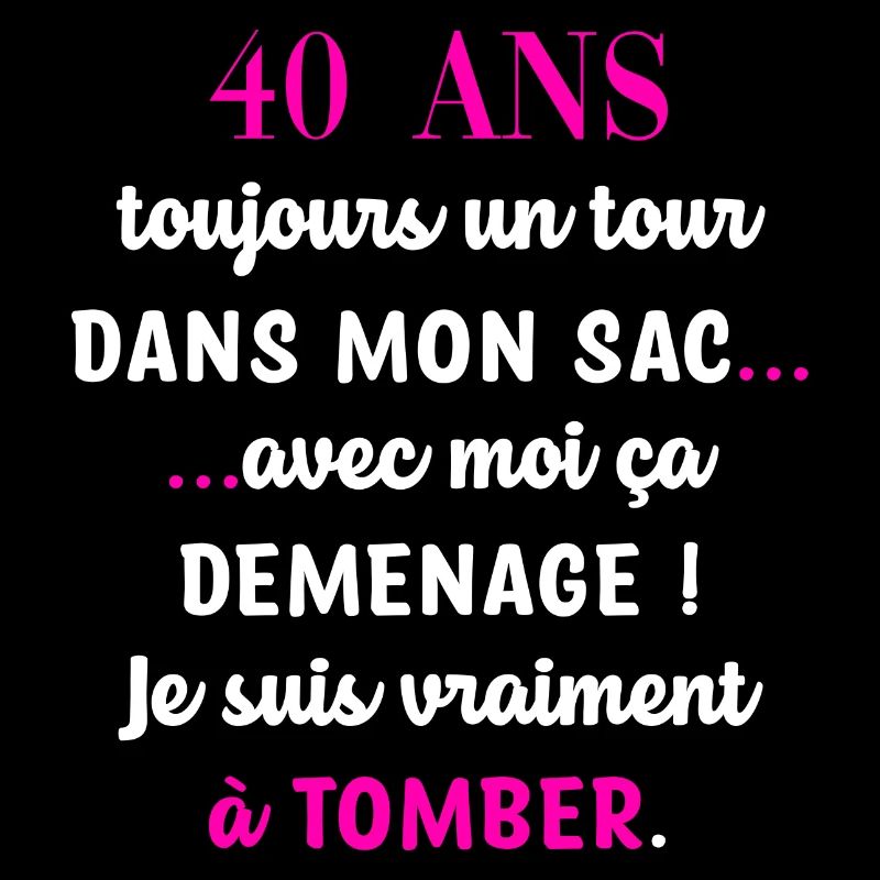 40 ans anniversaire