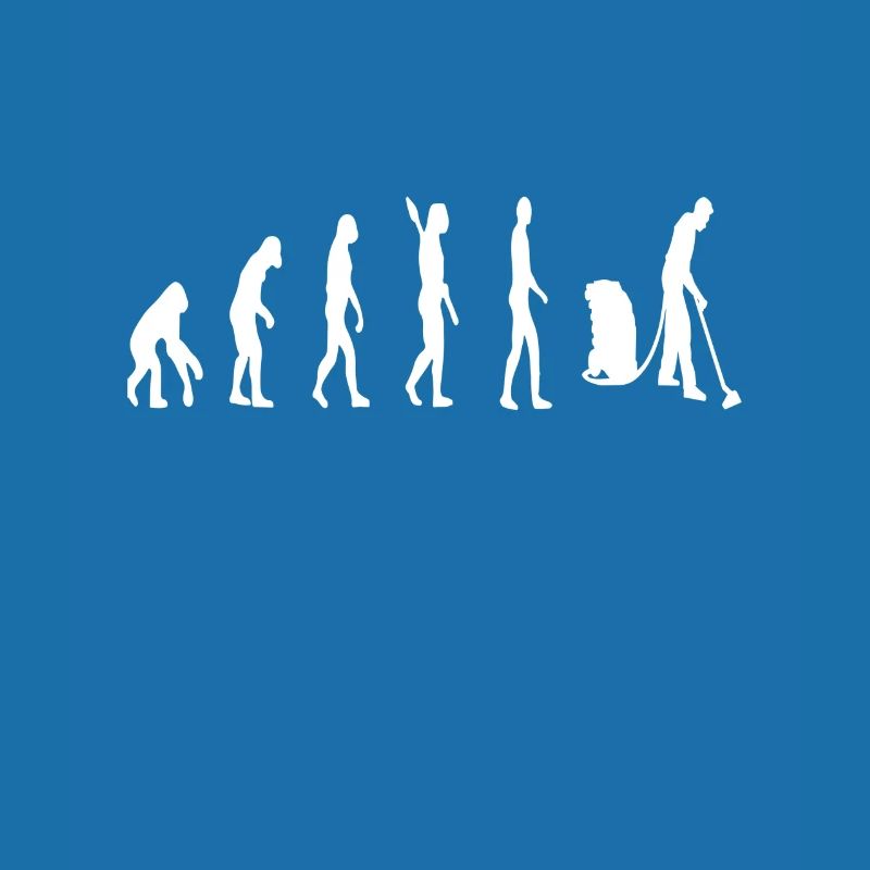 Evolution Hausmann Haushalt Ehemann Geschenkidee