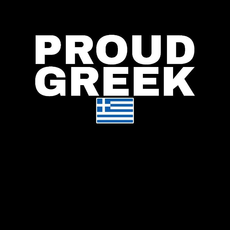 Fier grec Grèce Drapeau grec