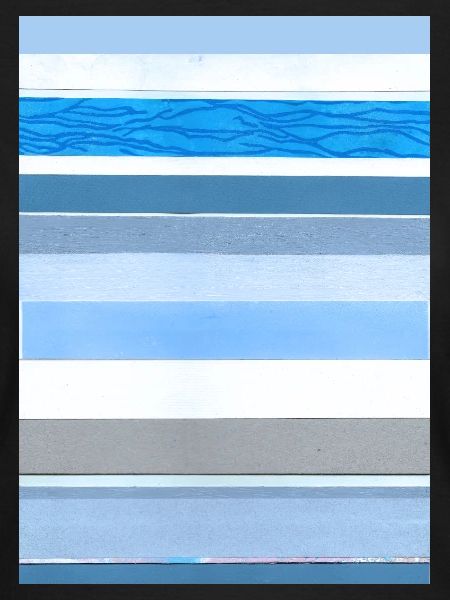 Rayures bleu blanc