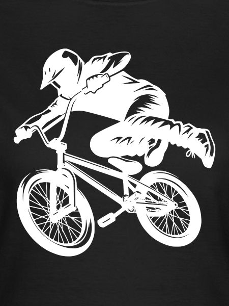 BMX Bike Stunt Rider Estilo de salto cuesta abajo