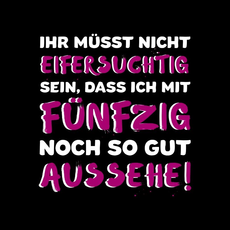 Tshirt 50 Geburtstag Damen lustiger Spruch