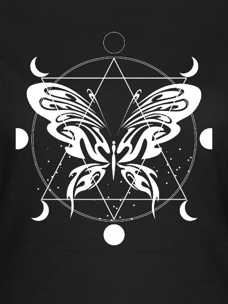 Sommerfugl viser sig månecyklus Illuminati