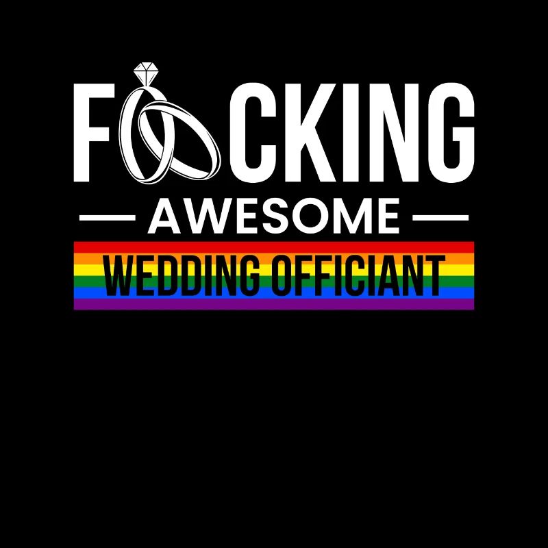 Fucking Awesome Wedding Officiant LGBT
