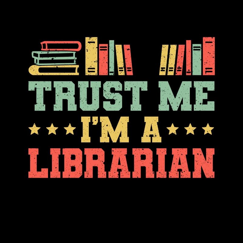 Trust Me Im A Librarian Shirt Geschenk