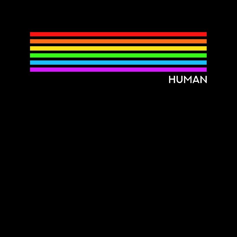 Human - Rainbow LGBT CSD