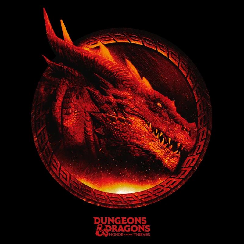 Dungeons & Dragons DND Roter Drachenkopf