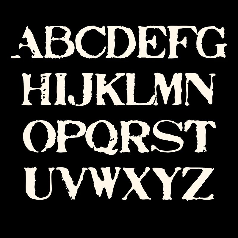 ABC Idée cadeau Alphabet