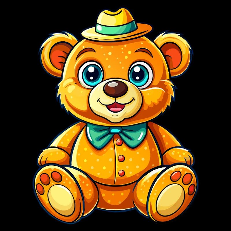 Teddy mit Hut