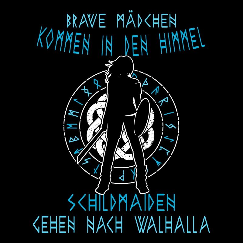 Schildmaiden gehen nach Walhalla - Wikinger