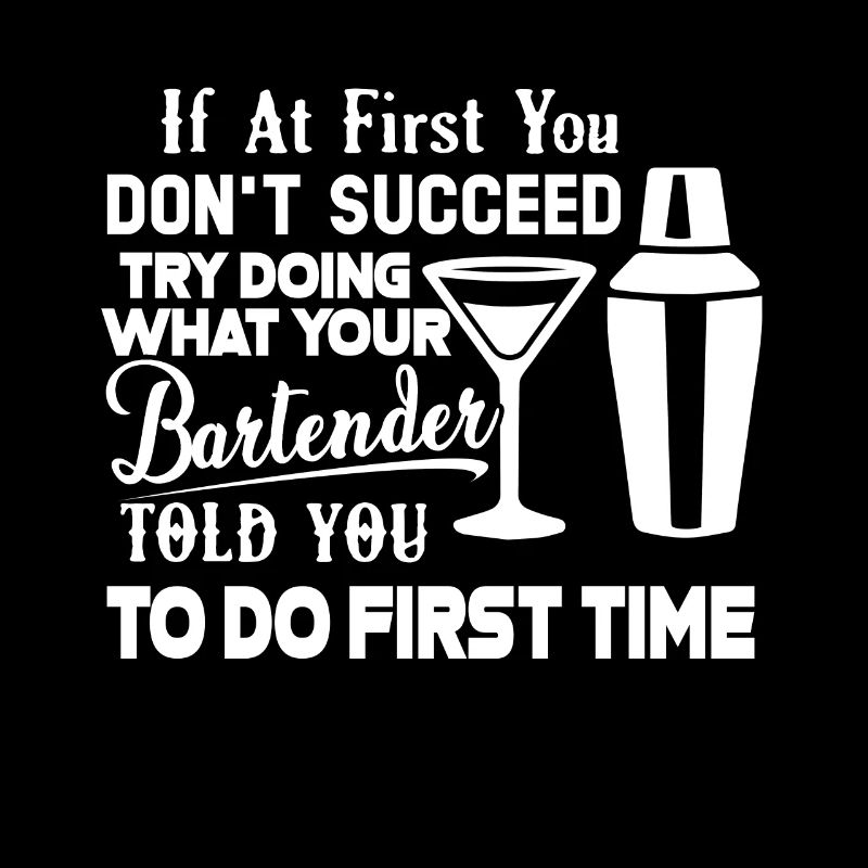 Bartender Proud To Be A Bartender
