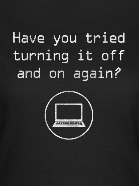 Turn it off Geschenk Computerfreak