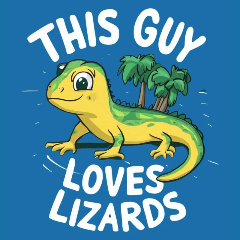 This Guy Loves Lizards