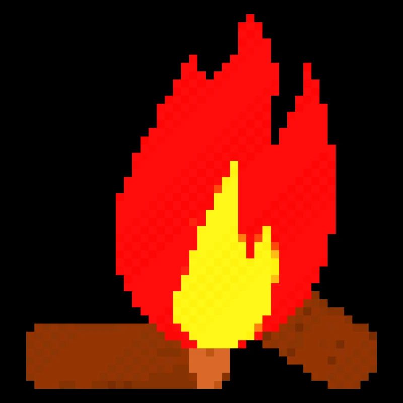 Pixel Feuer pixel fire