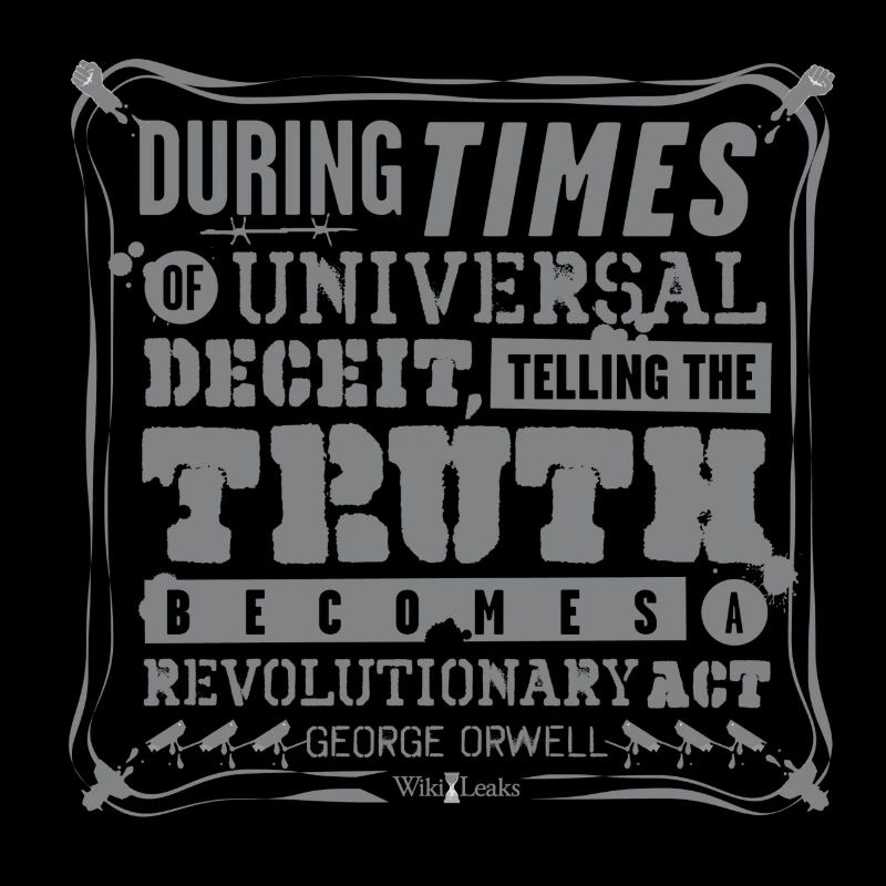 Orwell Zitat - Revolutionsakt