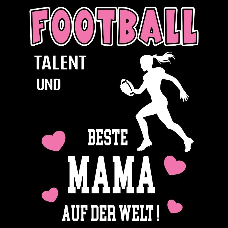 Football Beste Mama Mutter Muttertag Geburtstag