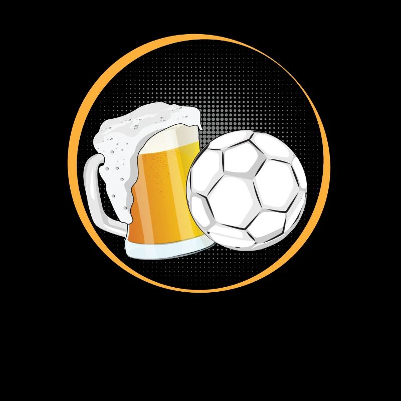 Bierkrug Handball lustige Geschenkidee Biertrinker