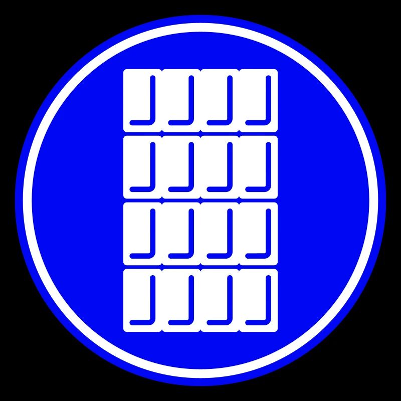 Symbole d’icône en chocolat