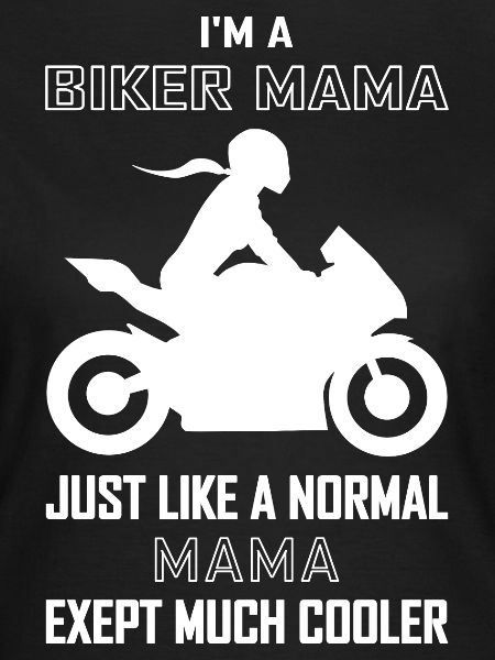 Cool Biker Mor Motorcyklist Biker Atlet