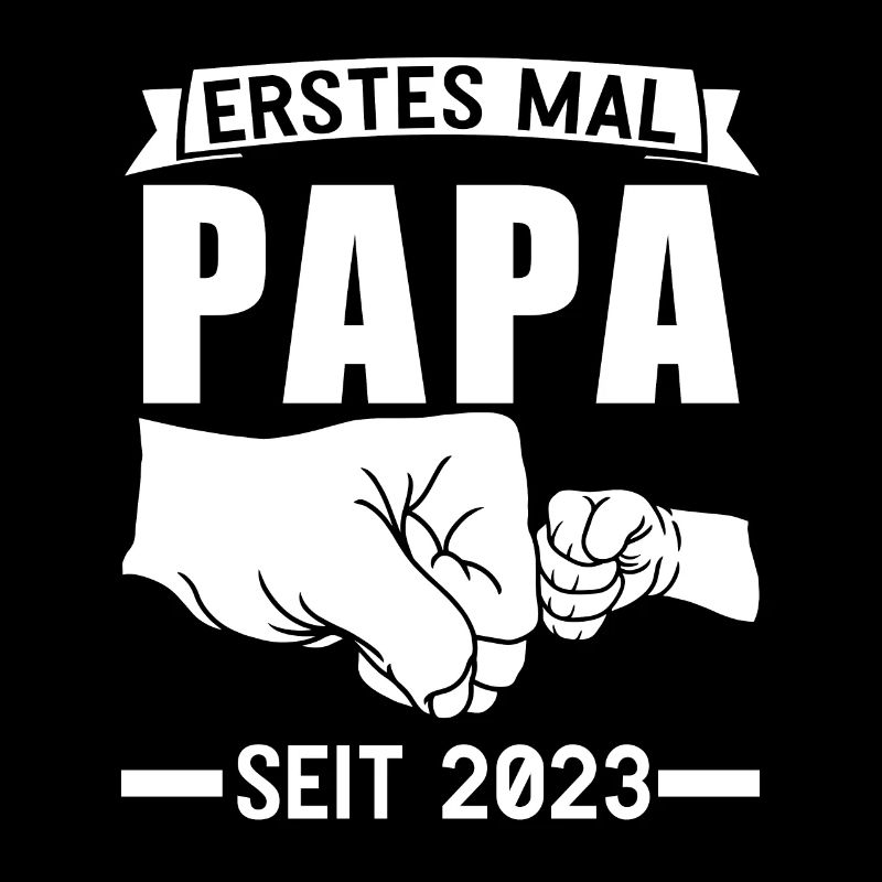 Papa 2023 Werdender Papa Geschenk