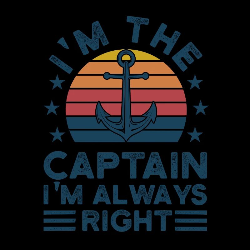 Captain Captains Boating Gift