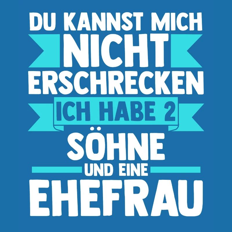 Papa 2 Söhne Papa von 2 Söhnen Geschenk