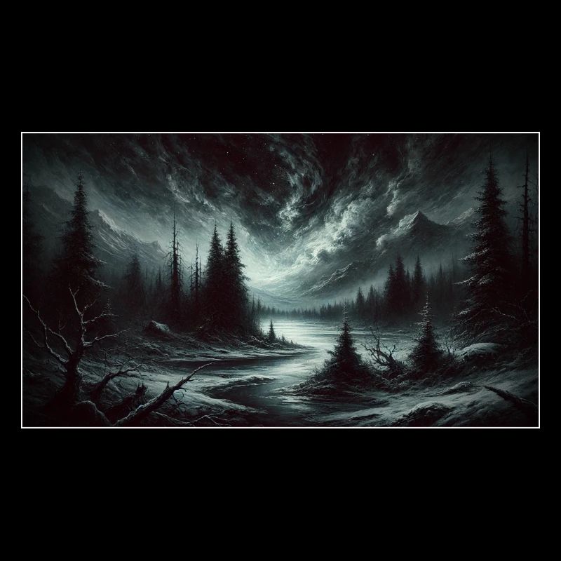 Mysterious forest