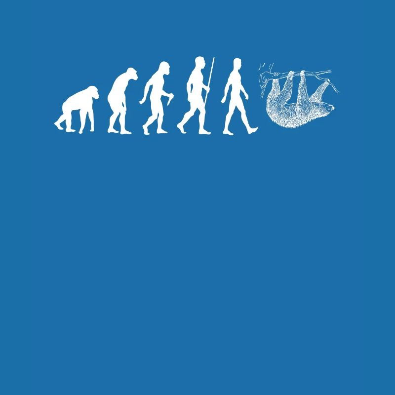 Faultier Evolution Mädchen Kawaii Geschenk Tiere