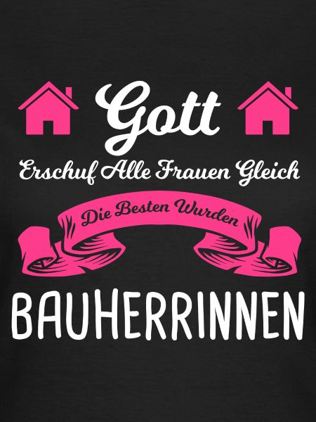 Bauherrin Bauherr Hausbau Geschenk
