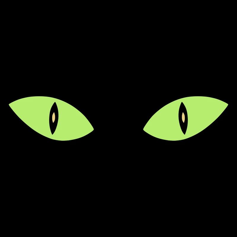 ★ Couleurs de conception modifiables ★ Deux yeux de chat