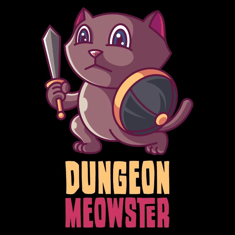 Dungeon Meowster, katze rpg game geschenk