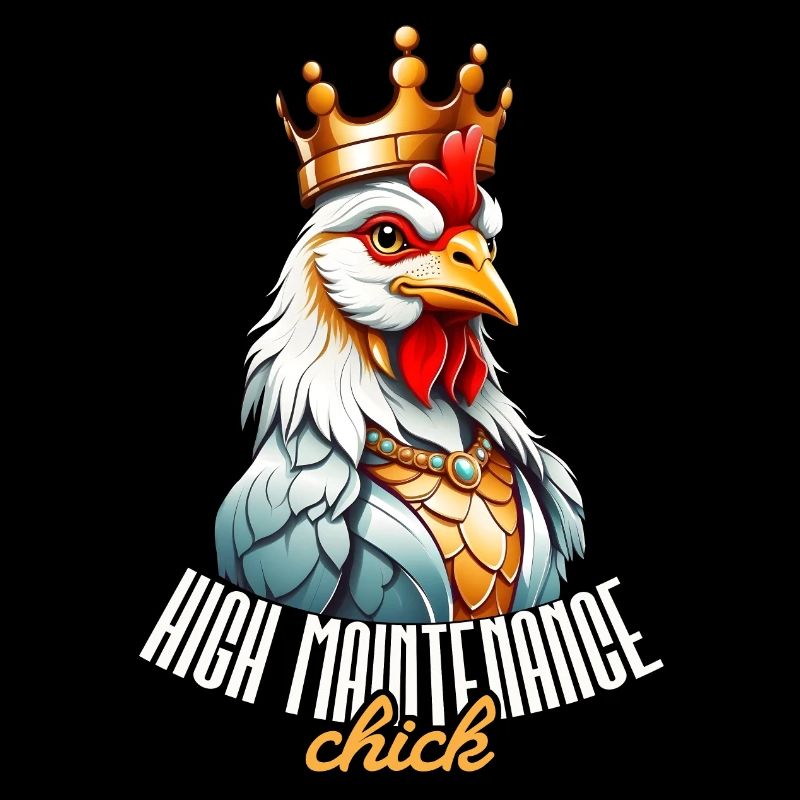 High Maintenance Chick Chicken Queen