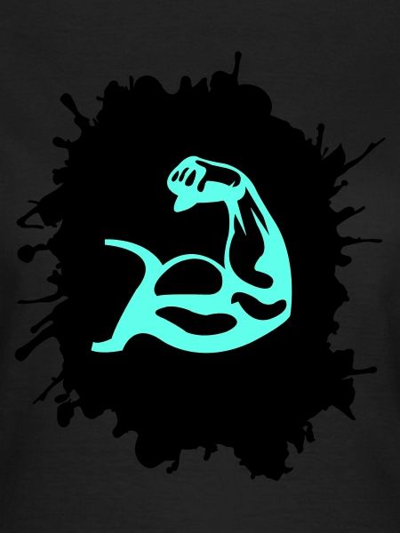 Splatter biceps