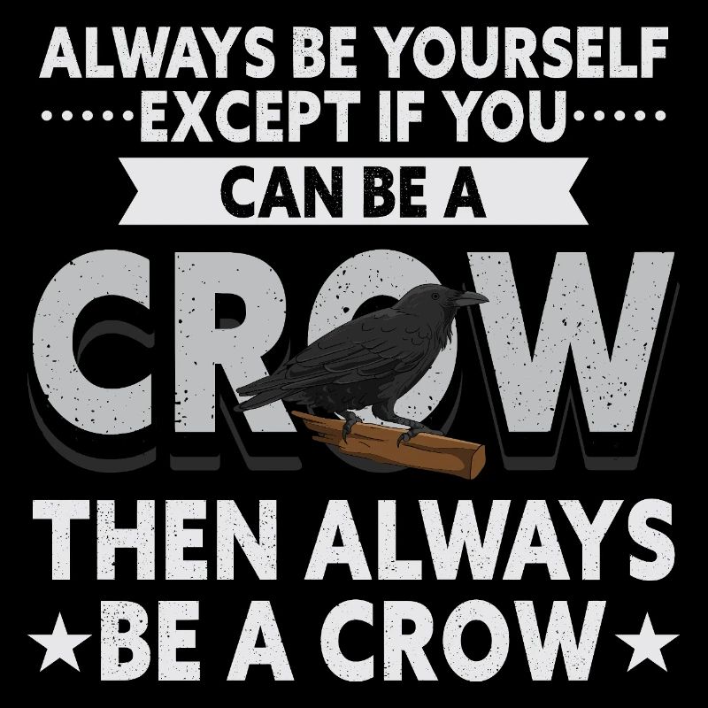 Sei Eine Krähe Rabenvogel-Fans